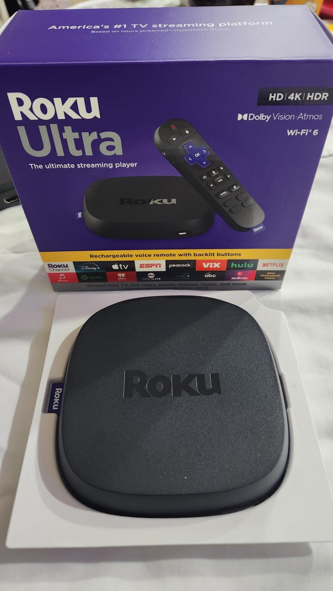 Roku Ultra, Ultimate Streaming Player - 4K Streaming Device for TV customer photo 2