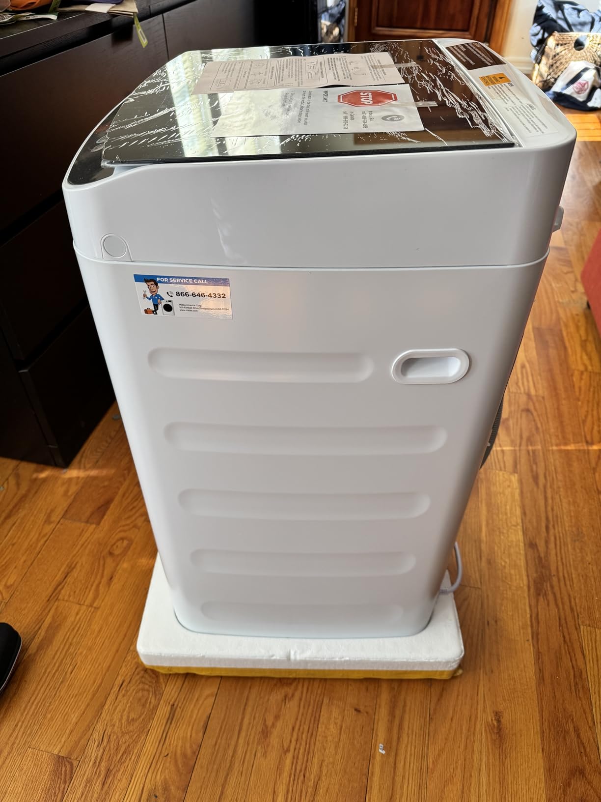 Midea Portable Washing Machine 0.9 Cu.ft for Homes & Apartments White customer photo 2