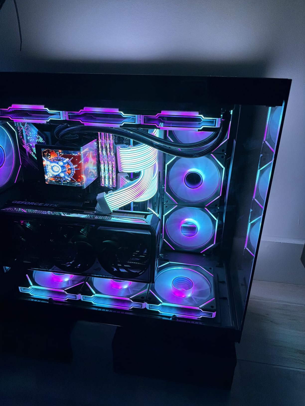 ASUS ROG Strix Z890-E Gaming WiFi Intel® Z890 LGA 1851 ATX Motherboard, Advanced AI PC-Ready, 18+2+1+2 Stages, DDR5, WiFi 7, 7X M.2, Thunderbolt™ 4, USB Type-C®, AI Overclocking, Cooling & Networking customer photo 1