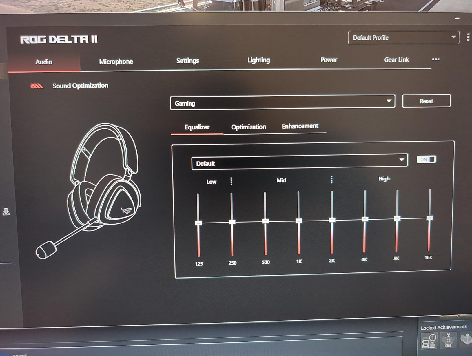ASUS ROG Delta II Wireless Gaming Headset with Detachable Mic - Tri-Mode (BT, 2.4GHz, 3.5mm), 50mm Titanium-Plated Drivers, 110Hr Battery, Lightweight, for PC, PS5, PS4, Xbox, Switch, Mobile - Black customer photo 2
