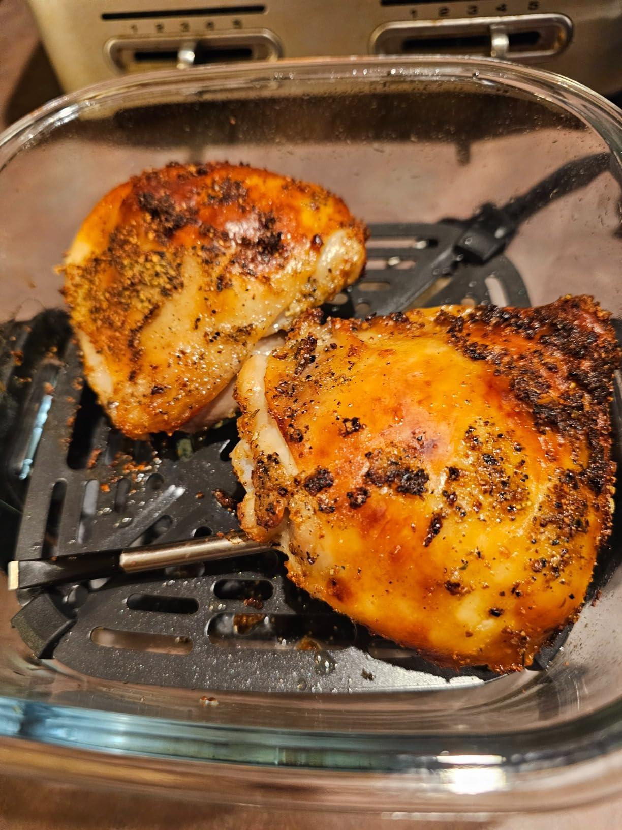 Ninja Crispi Glass Air Fryer, 4-in-1, Stone, FN101ST customer photo 1