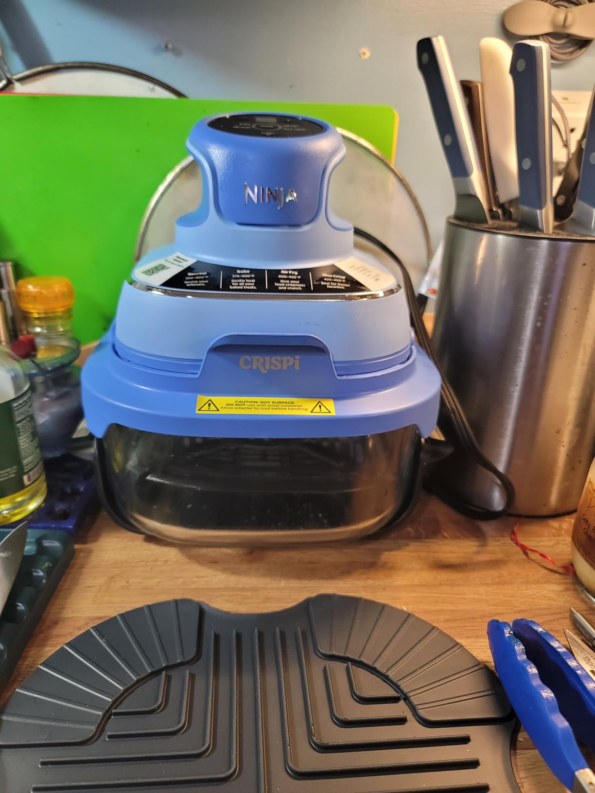 Ninja Crispi Glass Air Fryer, 4-in-1, Stone, FN101ST customer photo 2