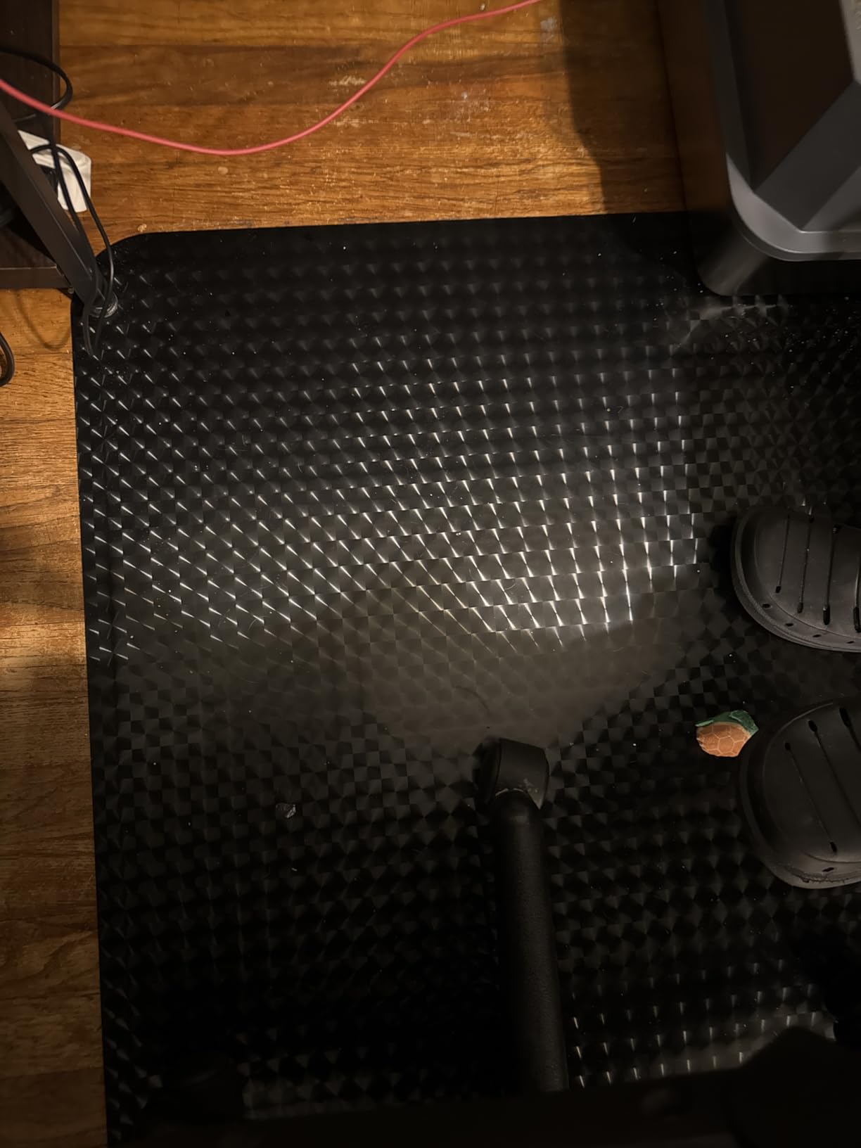 Vicwe Gaming Chair Mat for Hardwood Floor, 48