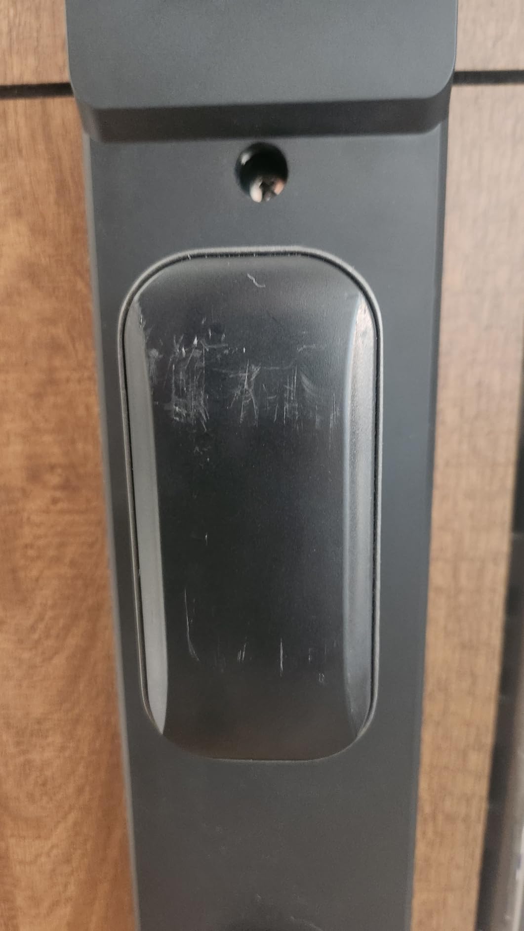 Smart Door Lock with Camera: 3D Face Recognition, Keyless Door Lock with Biometric Fingerprint, Passcode, IC Card, Mechanical Key, Doorbell, Video Intercom, WiShome App, Auto-Lock, Front Door Lock customer photo 2