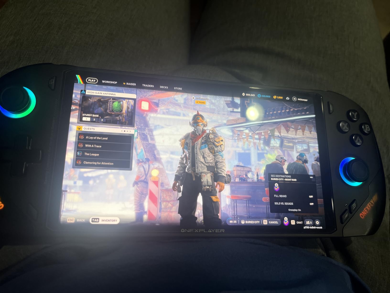 ONEXFLY F1 PRO AMD Ryzen AI 9 HX 370 Handheld Game Console, 32GB RAM, 2TB SSD, 7