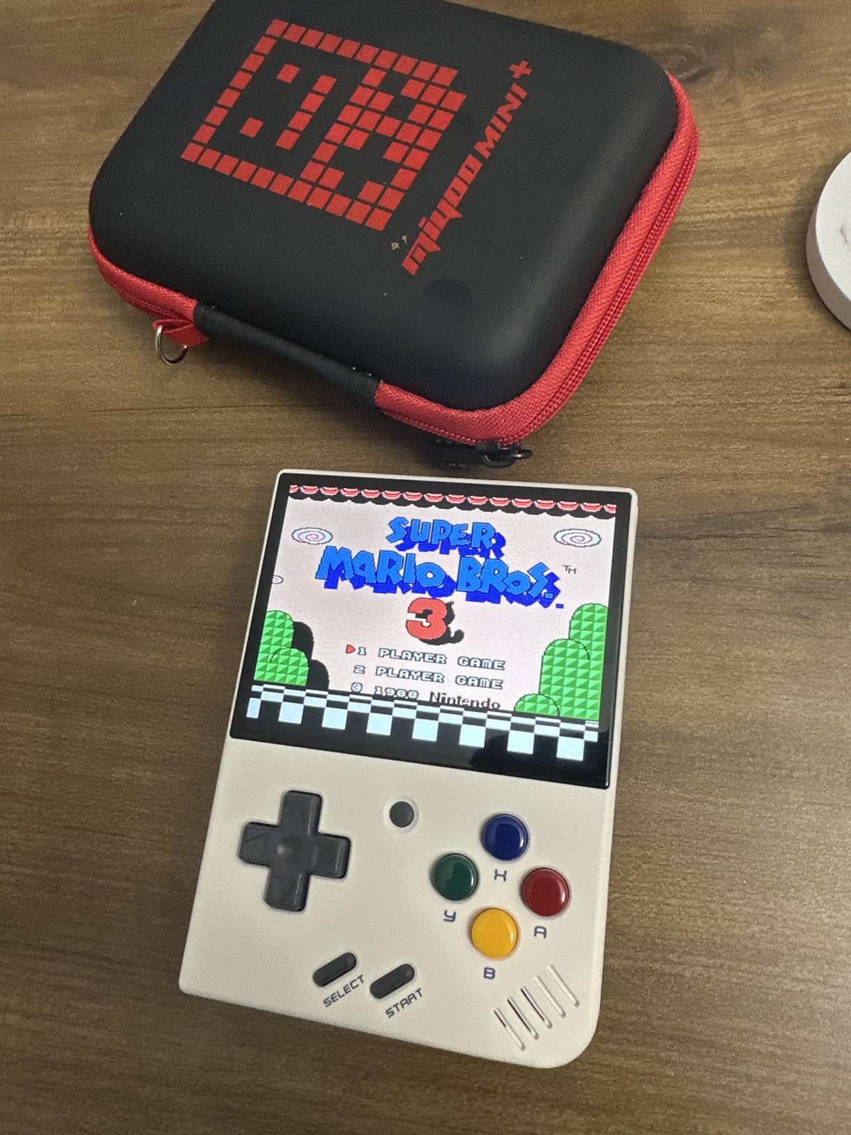 Miyoo Mini Plus Retro Emulator Handheld Game Console with WiFi & RTC, Portable Case Included, 3.5