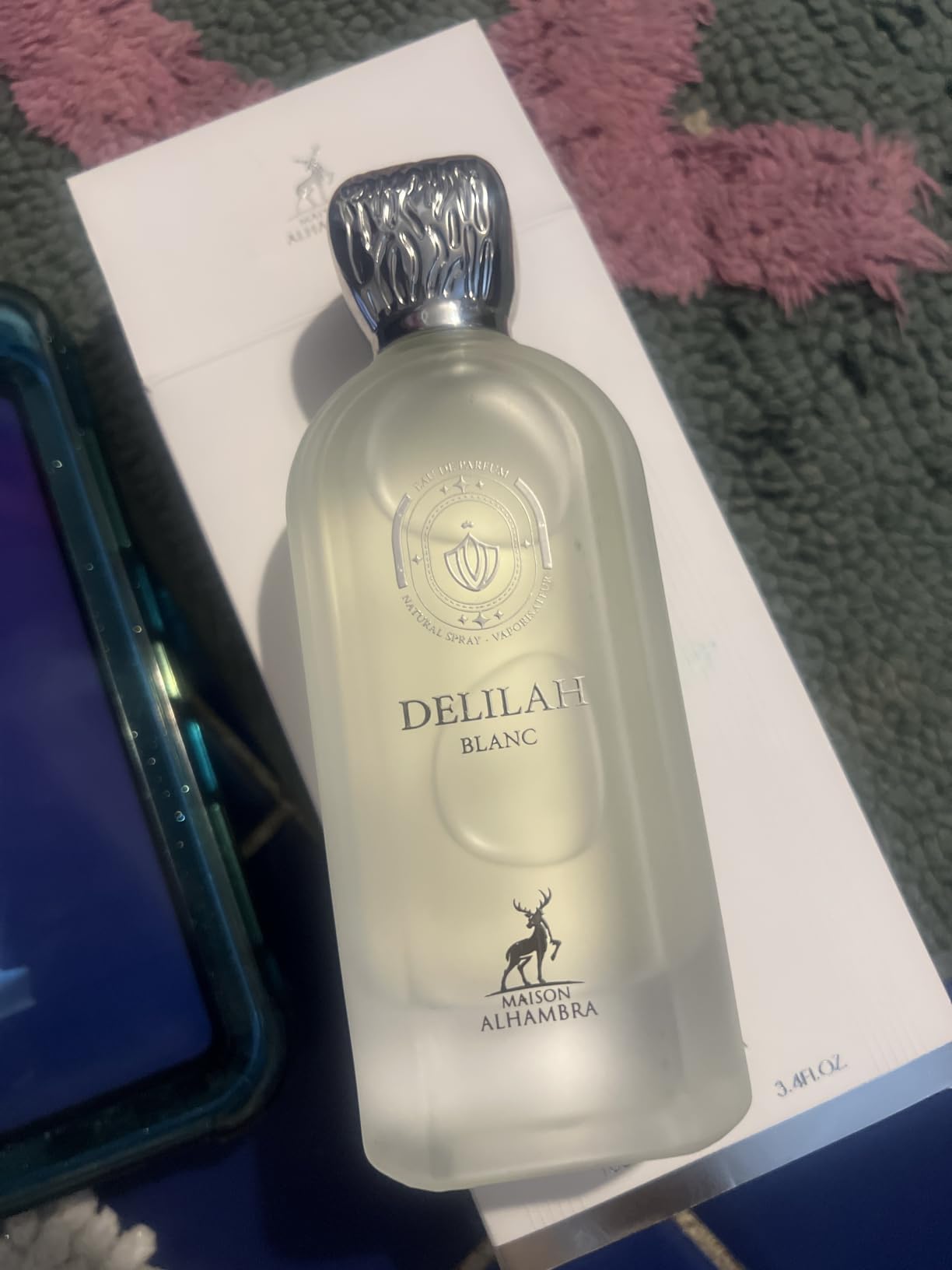 Maison Alhambra Delilah Blanc - Citrus, Amber, Floral, Musky - Eau de Parfum Spray Long-Lasting Fragrance for Women, 3.4 Ounce / 100 ml customer photo 1