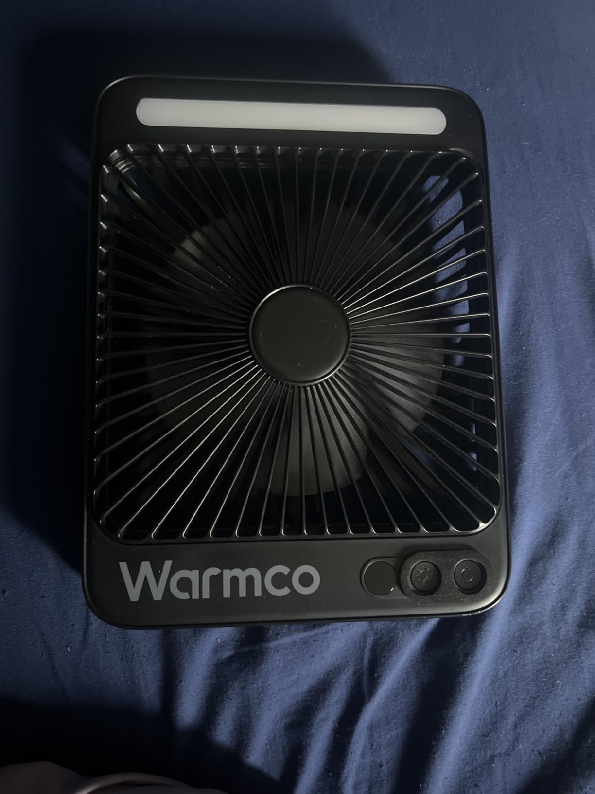 Warmco D4 Battery Powered Camping Fan 20000mAh, LED Lantern customer photo 1