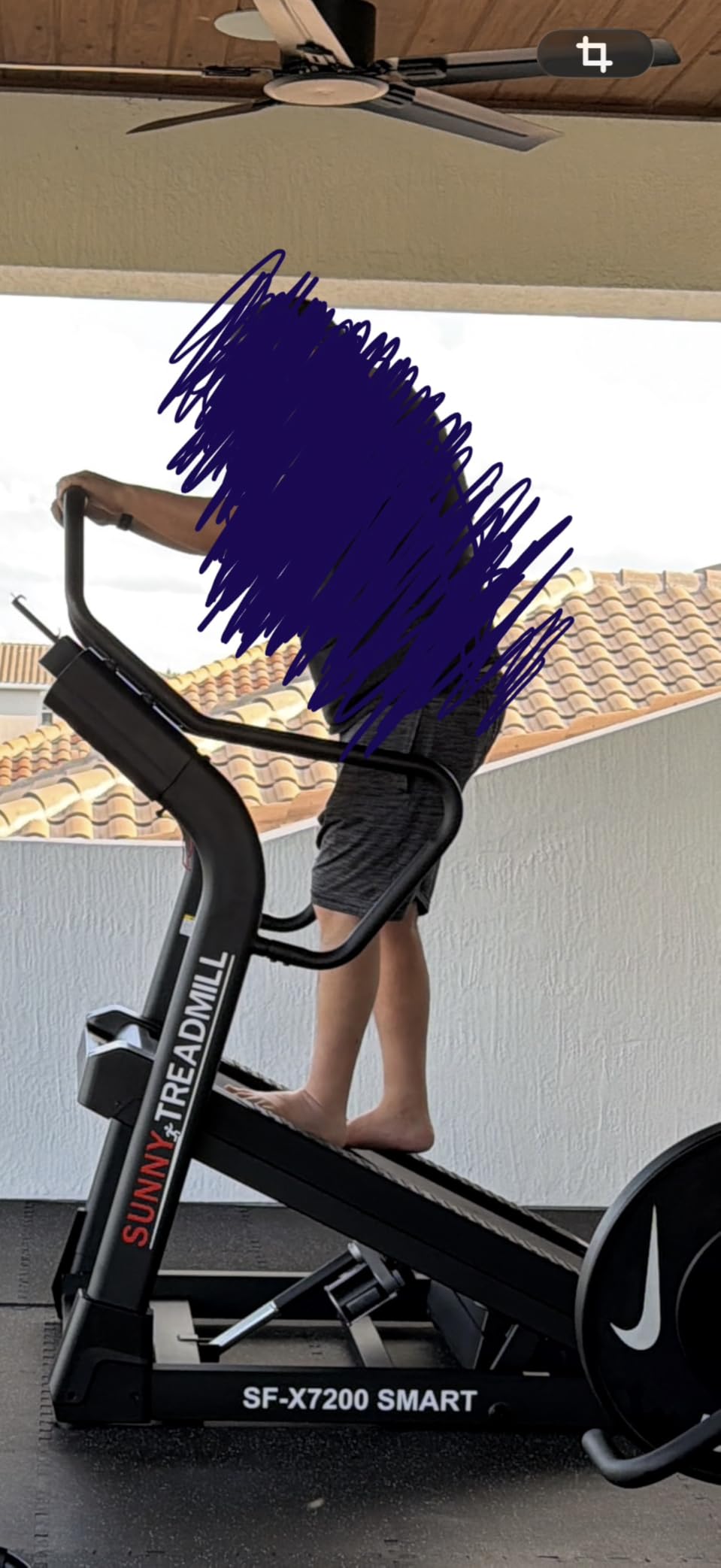 Sunny Health & Fitness Smart Treadmill Intensive Quiet Auto Incline/Decline | Commercial Level | Extreme Auto Incline | Decline Capabilities | Shock Absorbing customer photo 1