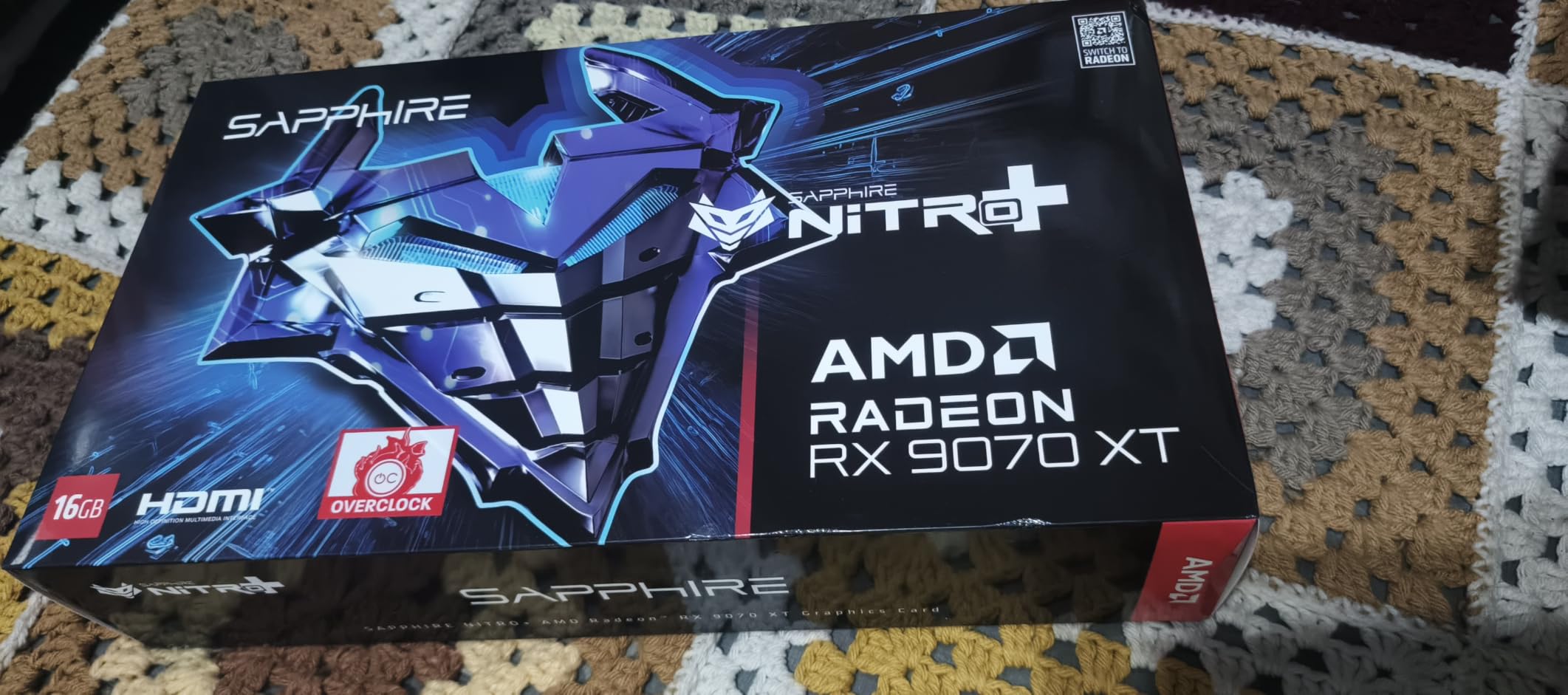 Sapphire 11348-01-20G Nitro+ AMD Radeon RX 9070 XT Gaming OC Graphics Card with 16GB GDDR6, AMD RDNA 4 customer photo 2
