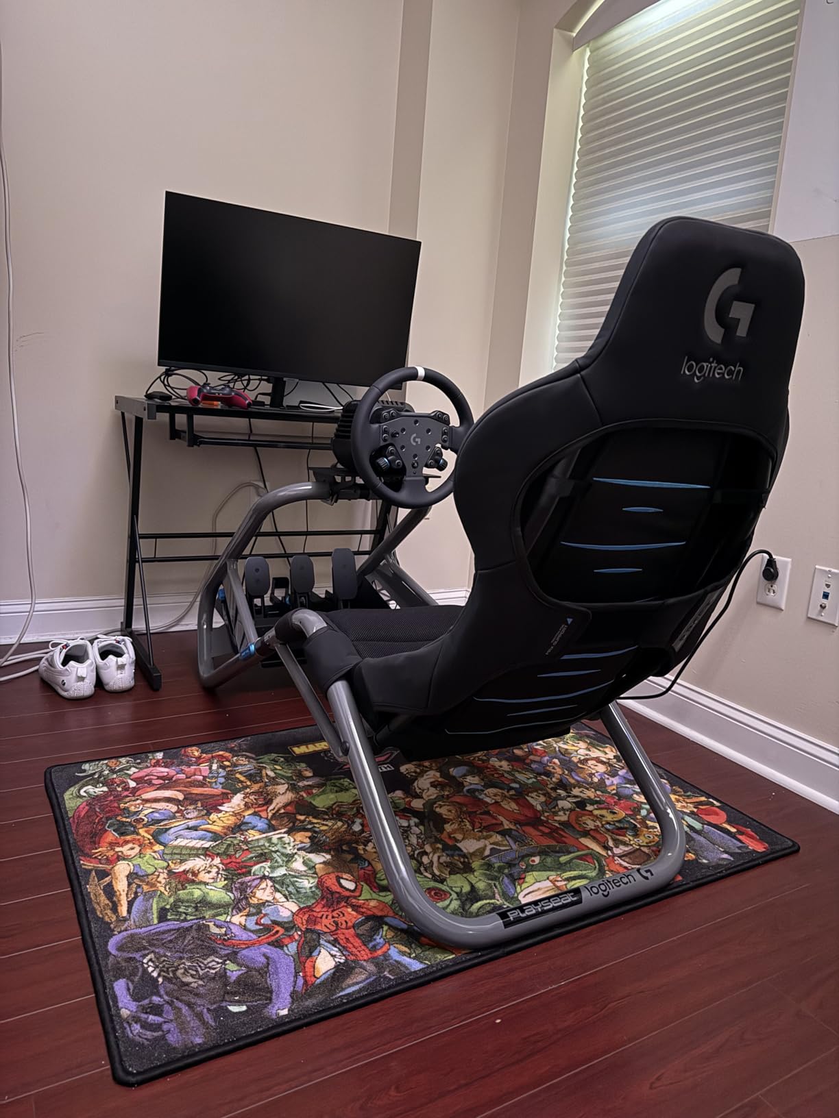Logitech G RS50 Racing Wheel, Hub, and Base for PS5/PS4/PC: 8 Nm Direct Drive, 11 inch Wheel, 13 Buttons, Adjustable Paddle Shifters, TRUEFORCE Force Feedback Integration with Major Titles - Black customer photo 2