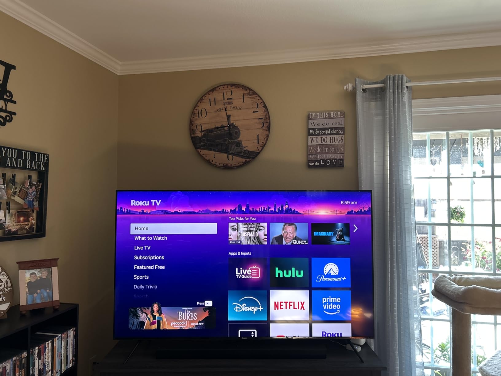 Roku Smart TV - 65-Inch Plus Series, Mini-LED TV - RokuTV with Enhanced Voice Remote - Flat Screen 4K QLED Television with Dolby Vision & Wi-Fi for Streaming Live Local News, Sports customer photo 2