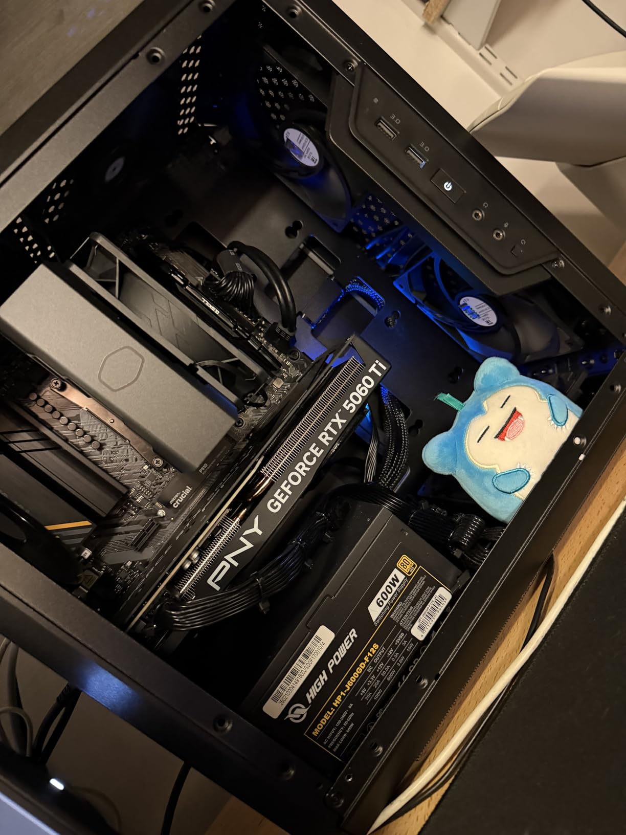 Micro Center AMD Ryzen 5 5500 Desktop Processor with ASUS TUF Gaming A520M-PLUS (WiFi) AM4 microATX Motherboard customer photo 1