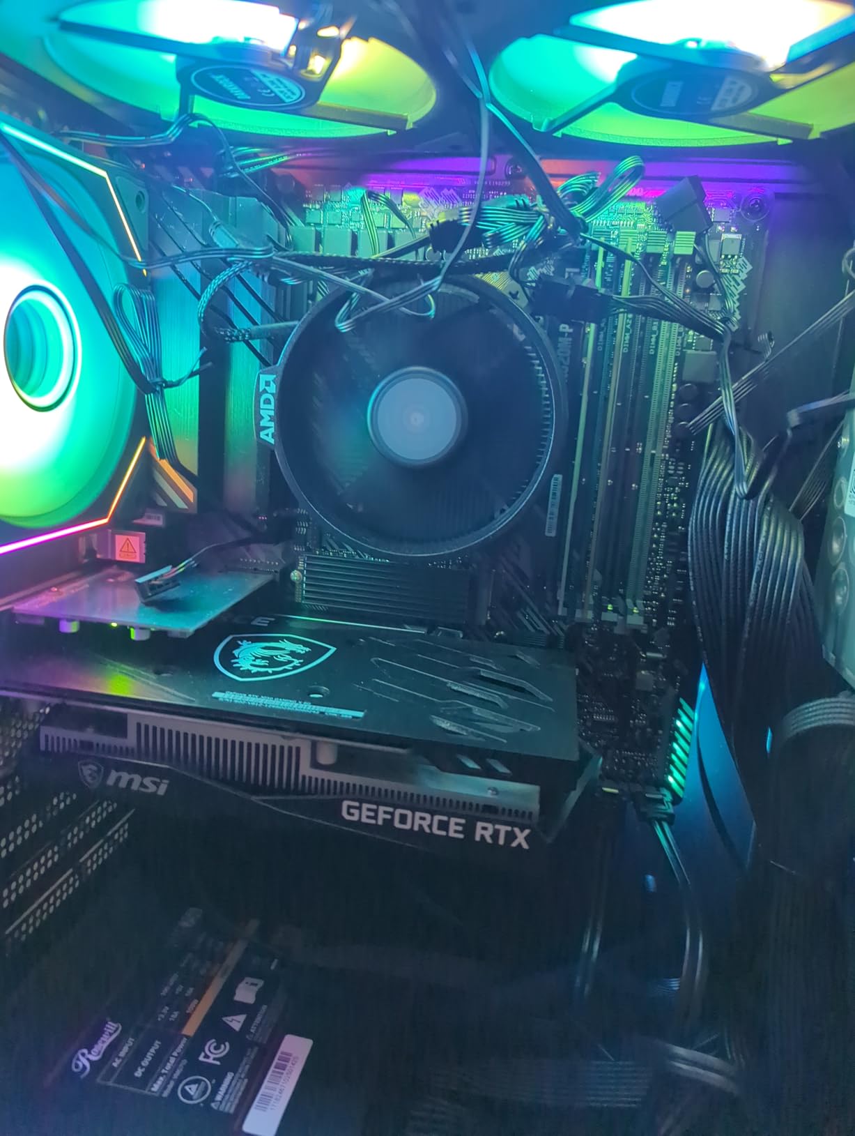 Micro Center AMD Ryzen 5 5500 Desktop Processor with ASUS TUF Gaming A520M-PLUS (WiFi) AM4 microATX Motherboard customer photo 2