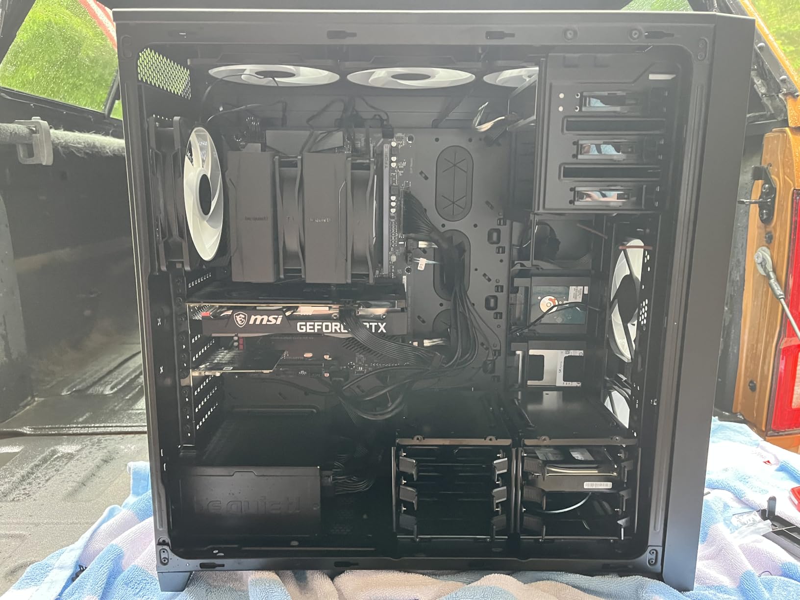 be quiet! Pure Rock 3 Black CPU Air Cooler | 4 High Performance 6mm Heat Pipes with HDT Technology | 120mm PWM Fan | AMD:AM4 AM5/Intel LGA 1700/1150/1151/1200 | Black | BK039 customer photo 1