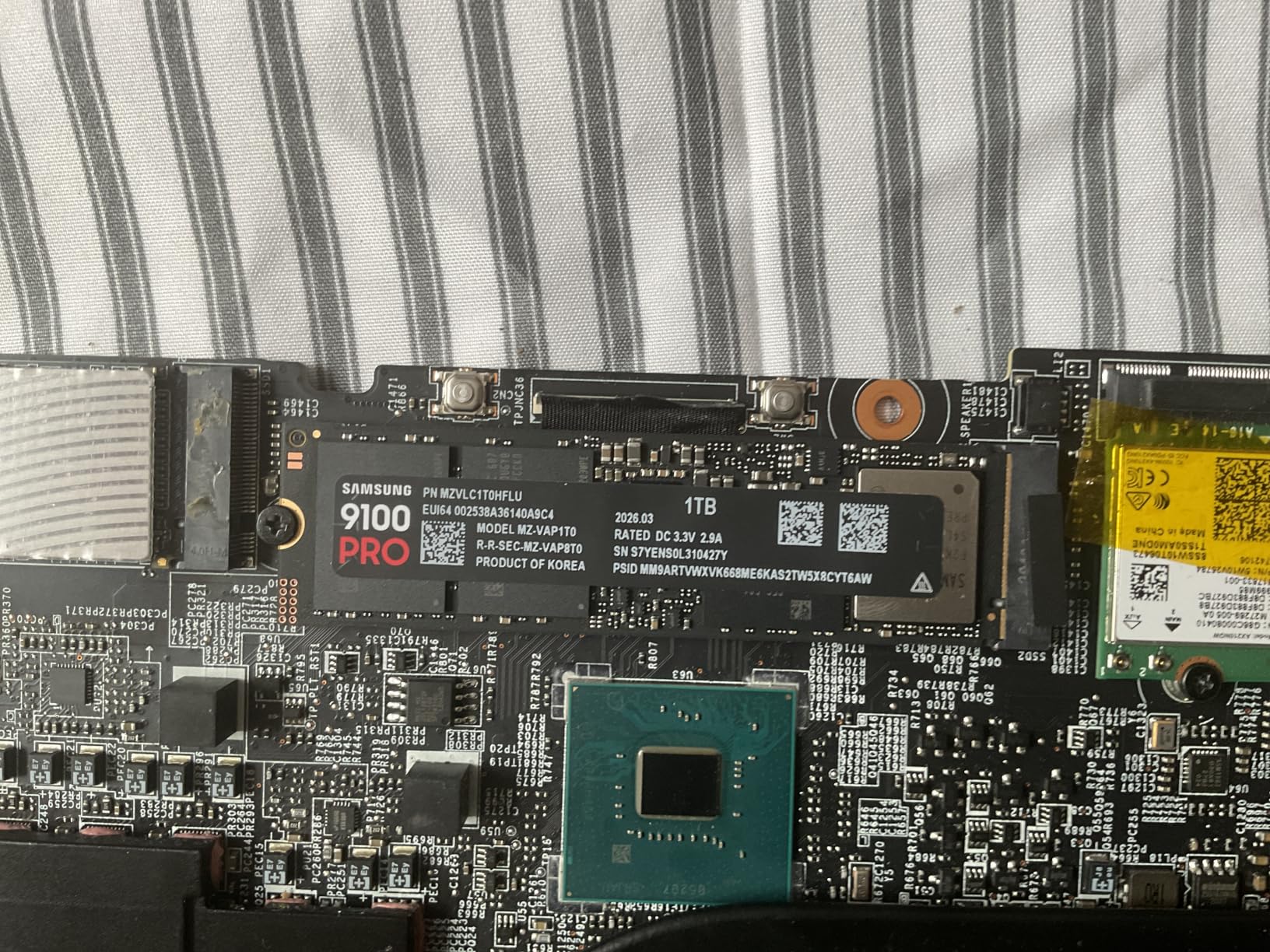 Samsung SSD 9100 PRO 2TB, PCIe 5.0x4 M.2 2280, Seq. Read Speeds Up to 14,700MB/s, Best for AI Computing, Gaming and Heavy Duty Workstations (MZ VAP2T0B/AM) customer photo 2