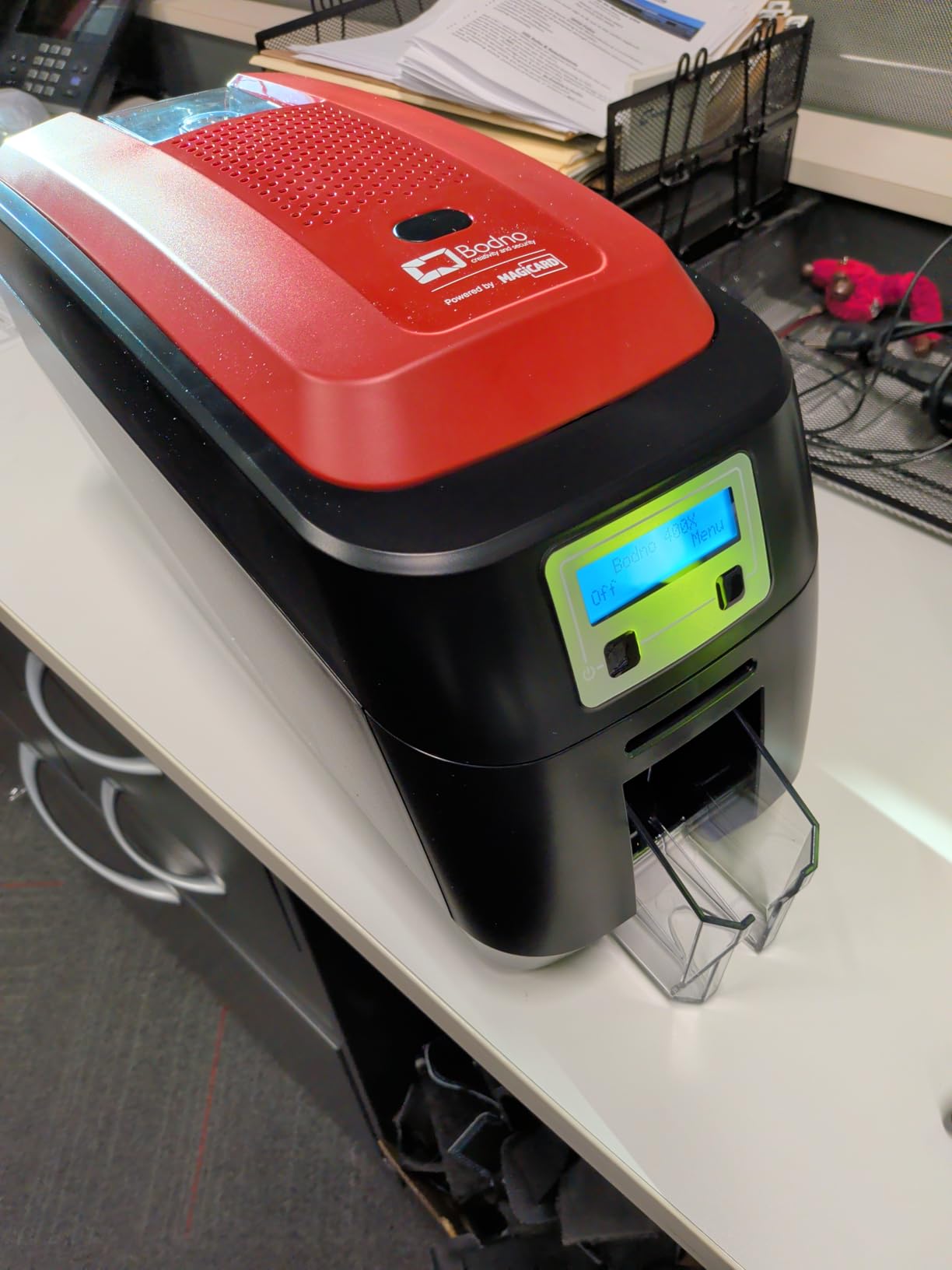 Bodno Magicard 400X Dual Sided ID Card Printer & Complete Supplies Package ID Software - Bronze Edition customer photo 1