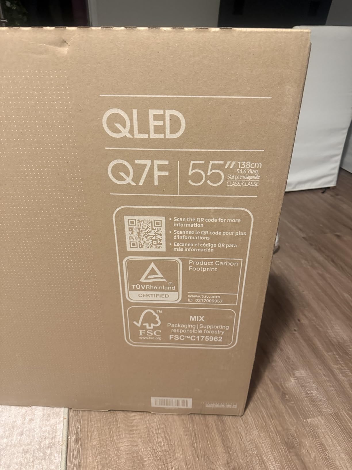 Samsung 43-Inch Class QLED Q7F Series Samsung Vision AI Smart TV (2025 Model, 43Q7F) Quantum HDR, Object Tracking Sound Lite, Q4 AI Gen1 Processor, 4K upscaling, Gaming Hub, Alexa Built-in customer photo 2