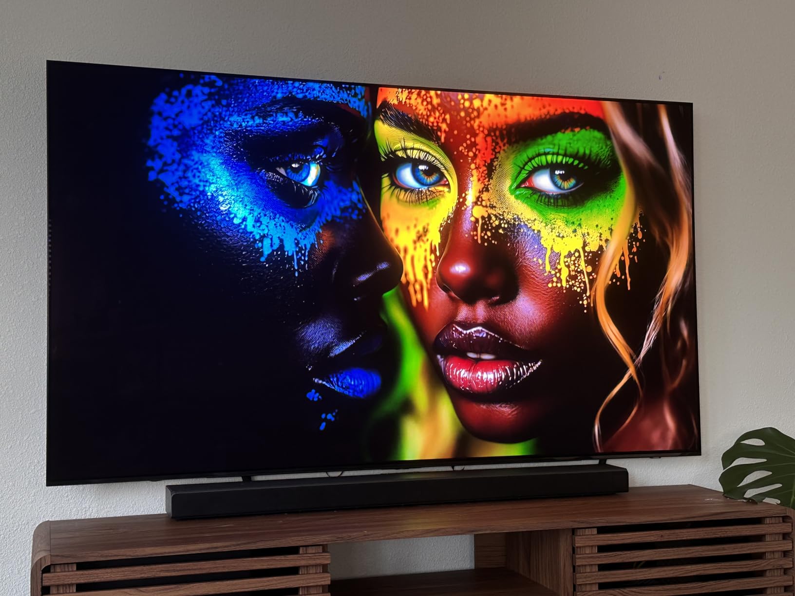 Samsung 48-Inch Class S90F Smart TV (2025 Model, 48S90F), NQ4 Gen3 Processor, Upscaling Pro, HDR+, Motion Xcelerator 144Hz, Vision, Alexa Built-in, 4K UHD customer photo 2