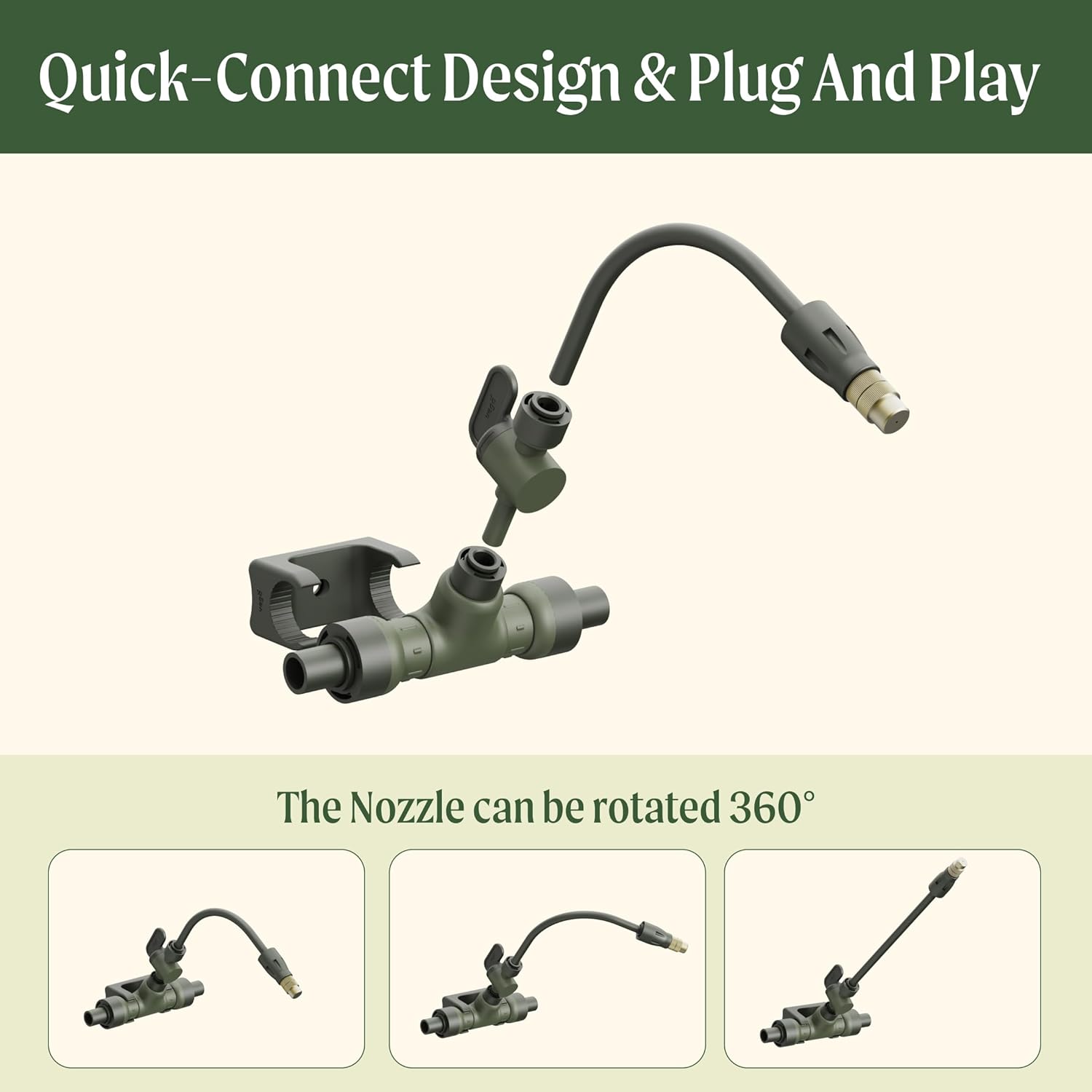 Vego Garden Irrigation Kit - Drip Irrigation System for Raised Garden Beds, Efficient Watering Solution for Vegetables, Flowers, and Plants, Easy DIY Installation (Large) customer photo 2