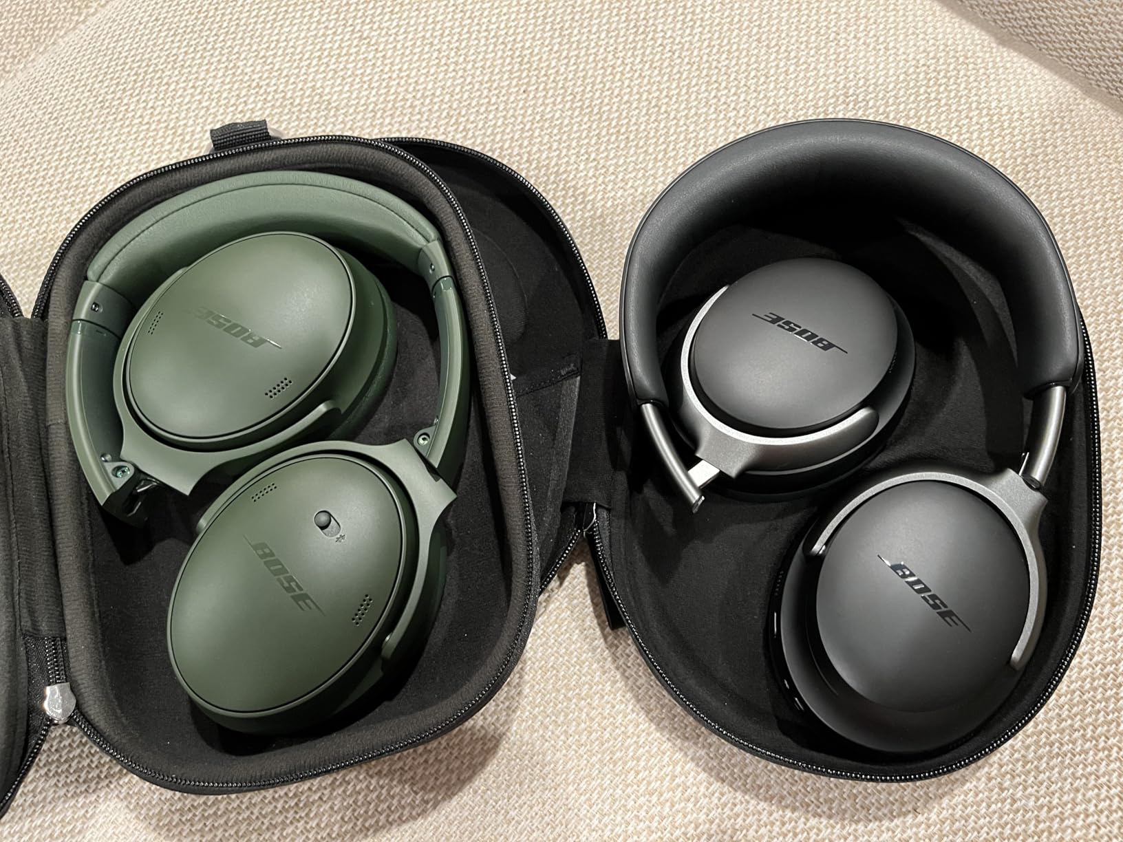 Bose QuietComfort Headphones - Wireless Bluetooth Headphones, Active Over Ear Noise Cancelling and Mic, USB-C Charging, Deep Bass, Up to 24 Hours of Playtime, Twilight Blue customer photo 1
