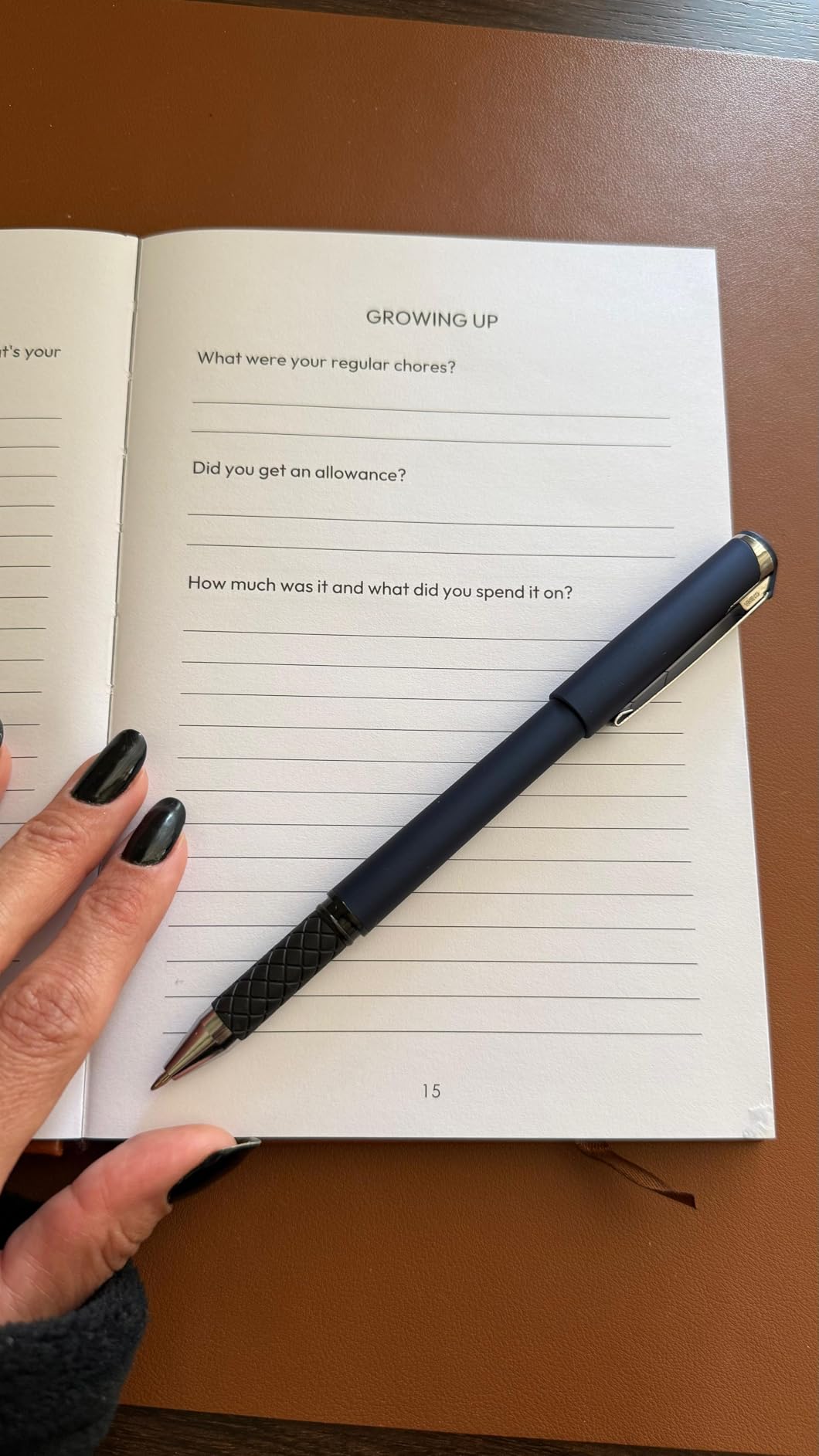 Best Fathers Day Gift for Dad and Mom from Daughter Son - Parents I Want to Know Your Life Story Journal (Hardcover): Gifts for mom and dad - Perfect for Birthday, Thanksgiving Day, Mothers Day & Fathers Day & Christmas customer photo 1