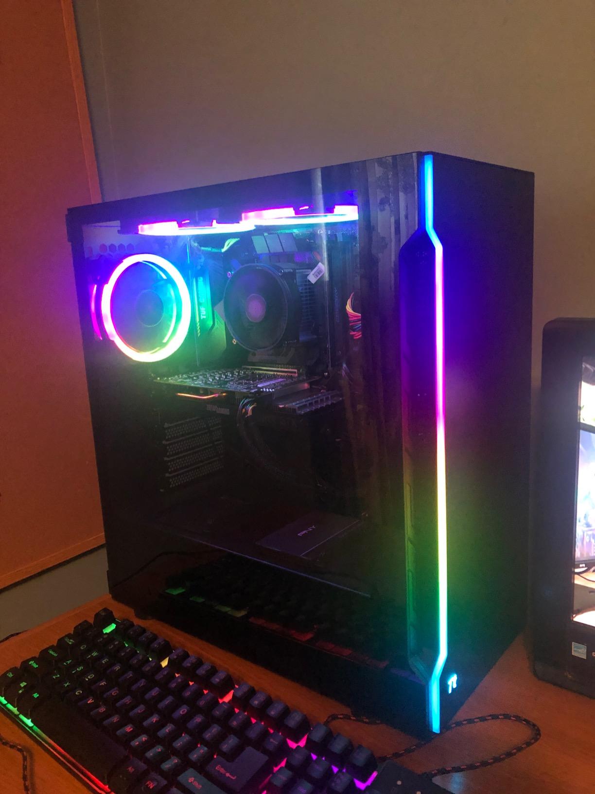 Skytech Gaming Legacy 4 Gaming PC, AMD Ryzen 9 9950X3D 4.3GHz, NVIDIA RTX 5090 32GB VRAM, X870 Board, 4TB Gen4 NVMe SSD, 64GB DDR5 RAM 6000, 1200W Gold ATX 3 PSU, 420 ARGB AIO, WI-FI 7, Windows 11 customer photo 1