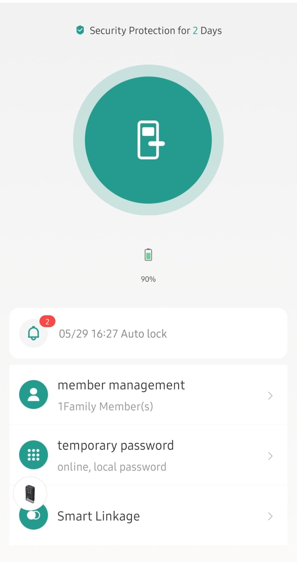 3D Face Recognition Door Lock with Lockbody, Video Smart Lock with Camera & Doorbell, Front Door Keyless Entry Lock, WiFi & Tuya APP Control / Fingerprint / IC Card / Password / Keys customer photo 1