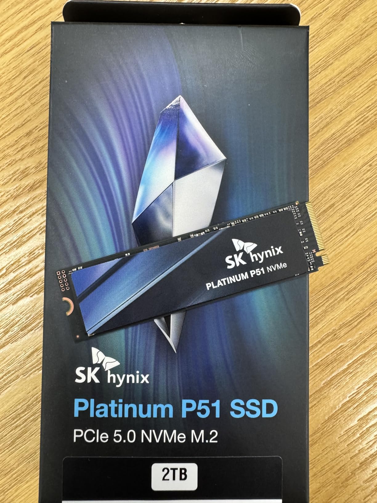 SK Hynix Platinum P51 2TB PCIe Gen5 NVMe M.2 2280 Internal SSD I Up to 14,700 MB/s Read, 13,400 MB/s Write I Powered by 238-Layer NAND Flash customer photo 1