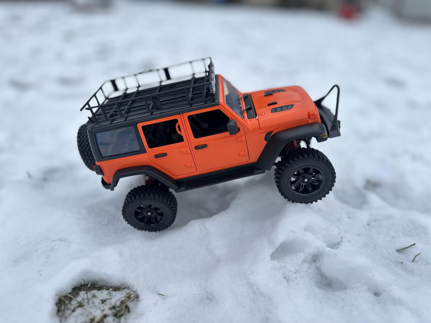 ARRIS 1/12 RC Crawler, MN-128 RC Rock Crawler 4x4 4WD RC Jeep Truck, 2.4GHz Remote Control Off Road Car with LED Lights for Adults, Hobby Grade RTF Toy Vehicle Gifts customer photo 2