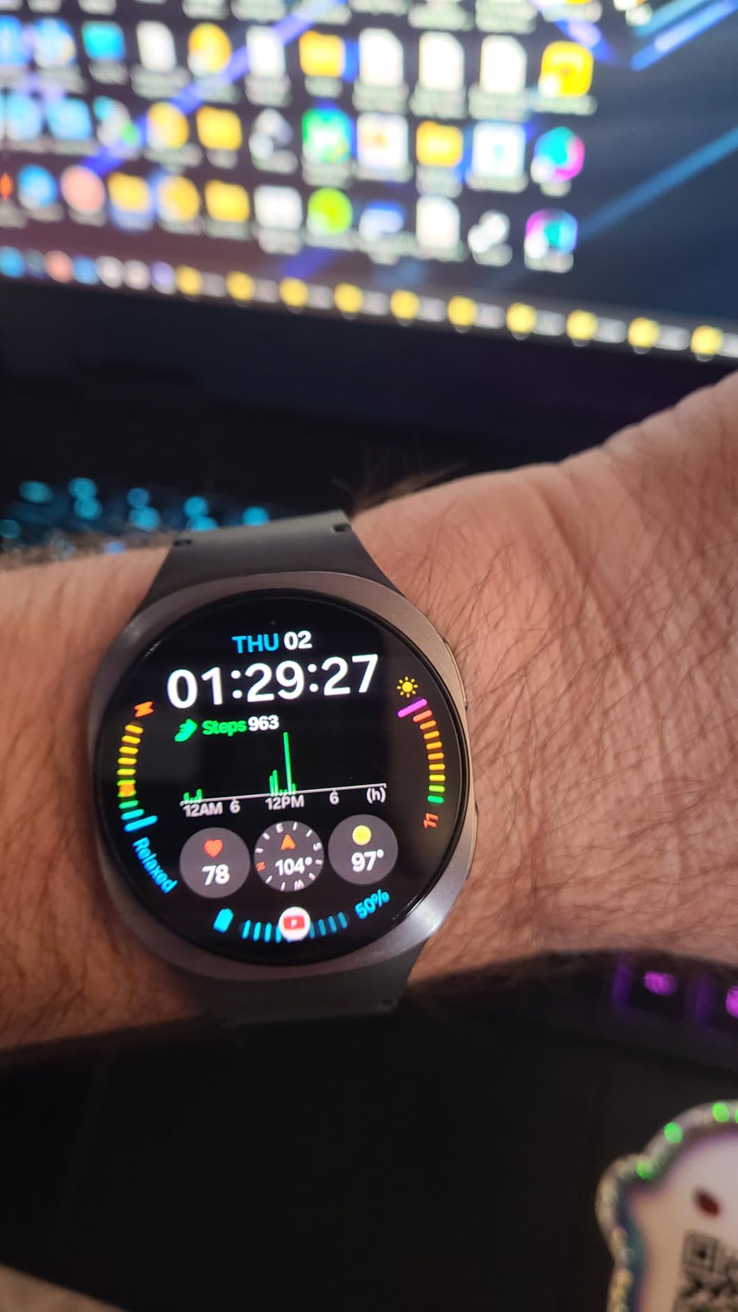 Samsung Galaxy Watch 8 (2025), Silver, 40mm, Bluetooth Smartwatch customer photo 2