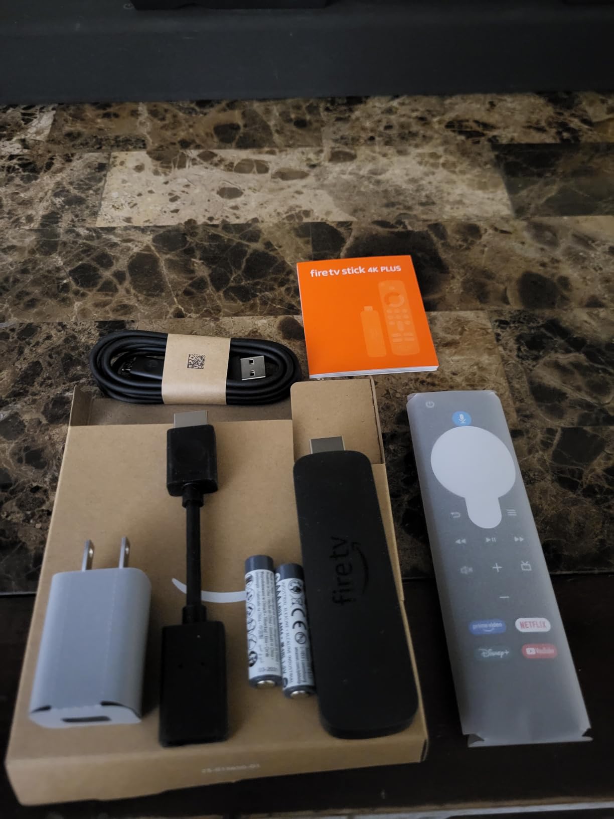 Fire TV Stick 4K Plus (newest model) with AI-powered Fire TV Search, Wi-Fi 6, stream hundreds of thousands of movies and shows, free & live TV, find shows faster with Alexa+ customer photo 1