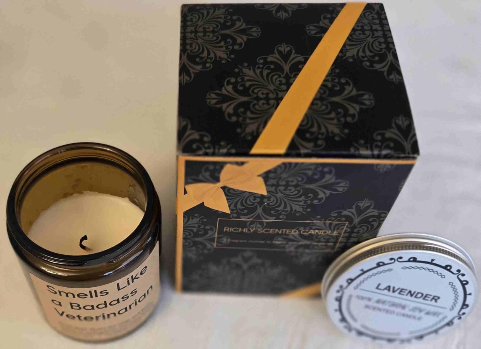 Miracu Candle, Veterinarian Gifts for Women Men, Funny Veterinary Gifts for Veterinarians, Cool Vet Med School Graduation, Birthday, Appreciation, Fathers Day Idea for Future Vet Student Grad Friend customer photo 1