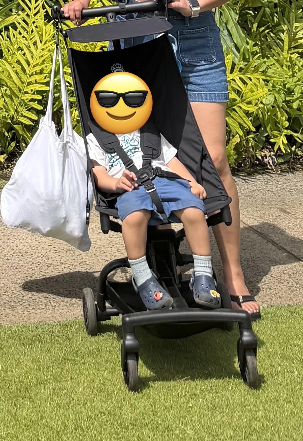 Mompush Jeto Ultra-Lightweight Travel Stroller Only 9.8lbs | Compact baby & toddler stroller, one-hand fold, airplane cabin approved, all-terrain wheels, perfect for travel & daily use customer photo 1