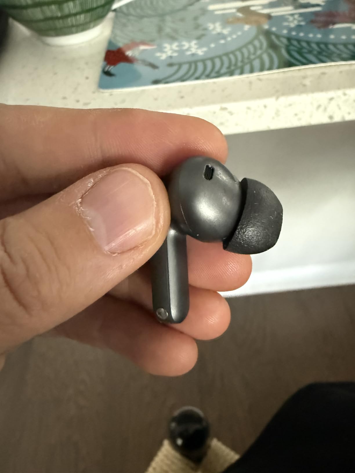 OnePlus Buds 4 Bluetooth Wireless Earbuds, Zen Green, E513A, in-Ear, True Wireless with Active Noise Cancellation customer photo 2