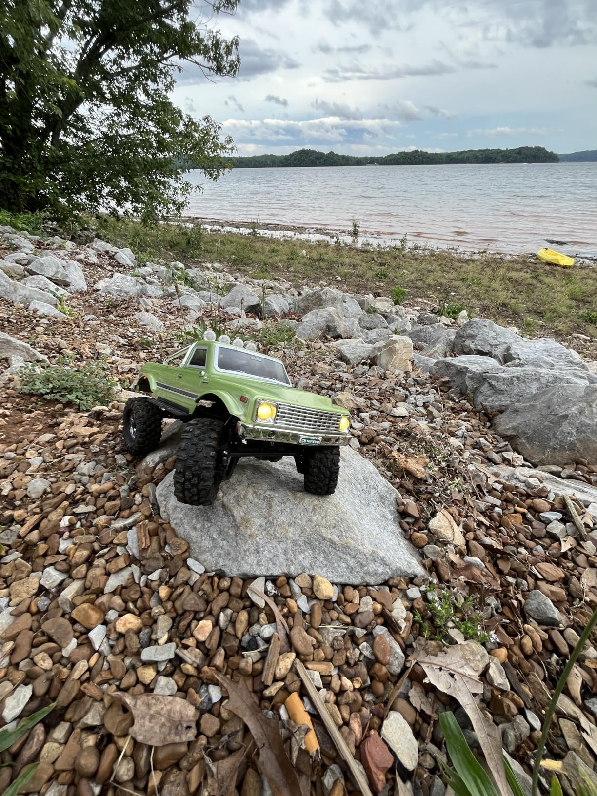 HOBBYPLUS CR18P EVO 2 Rock RC Crawler - 1/18 Scale Mini RC Crawler with Two-Speed Transmission, All-Metal Gears, Evolved EVO Platform, Ready-to-Run, Distinctive Styling Convoy Medium Olive Green customer photo 2