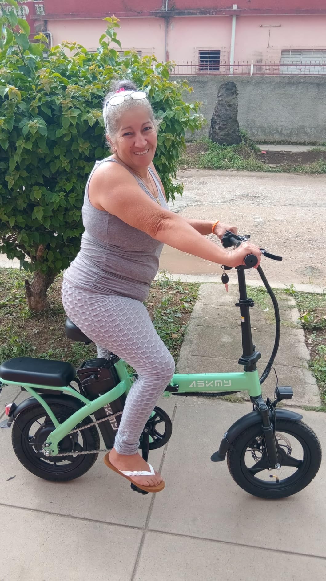 Foldable Electric Bike for Adults, 14