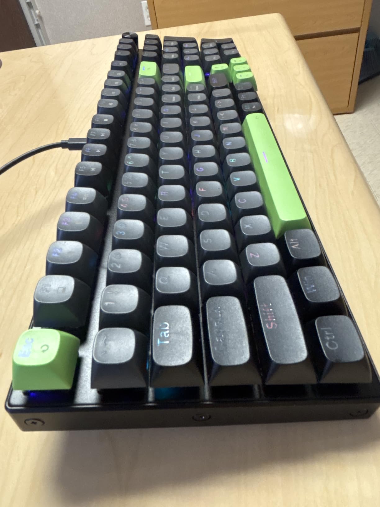 Redragon K686 HE Rapid Trigger Gaming Keyboard, 8K Wired Mechanical Keyboard w/Next-Gen UltraMag 100% POM Silky Magnetic Switch, Dual-Module Floating Patent Structure Design, 2-Layer Noise Dampening customer photo 2