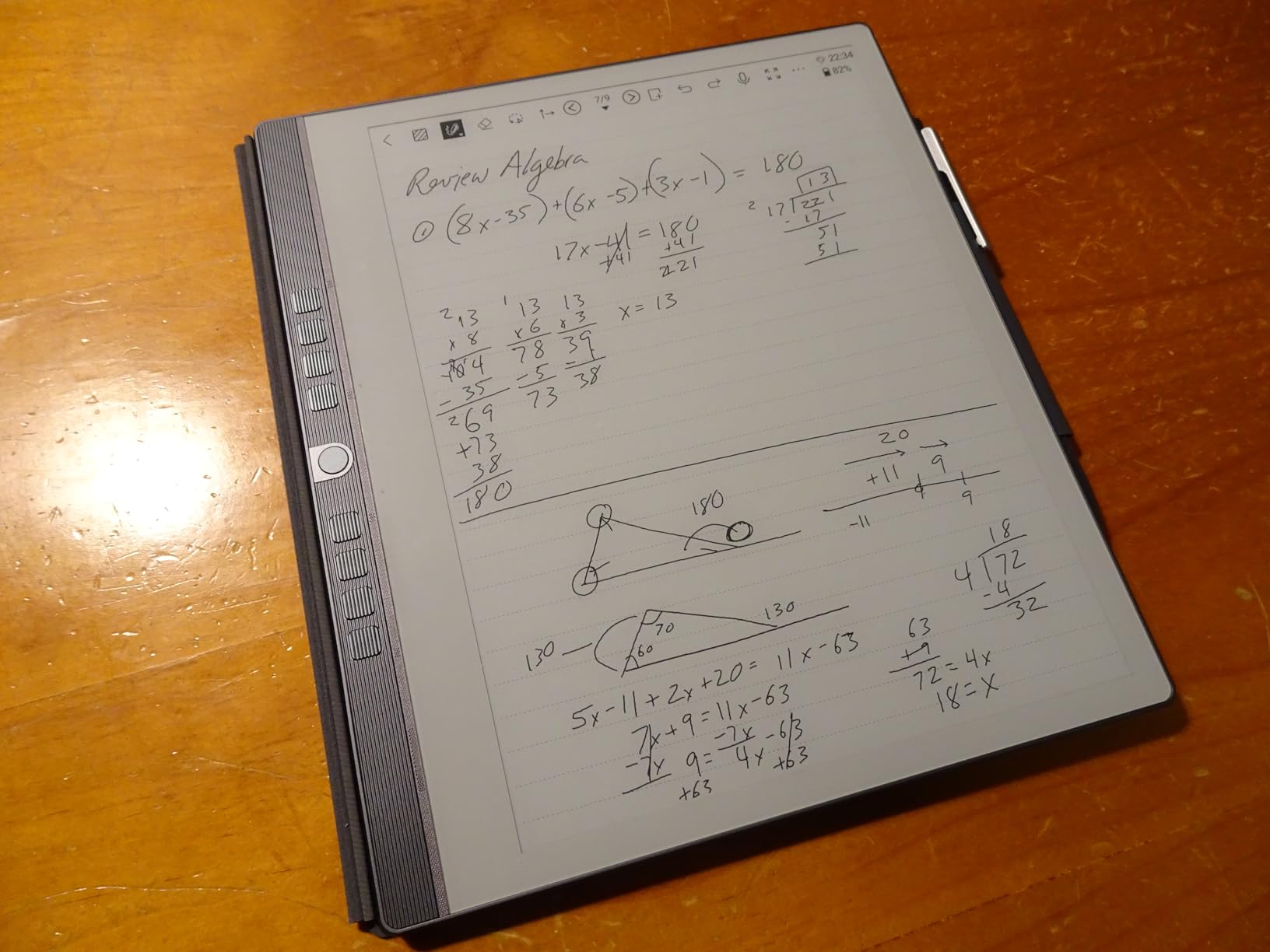Penstar eNote 2 E-Ink Digital Notebook with Pen, 10.3