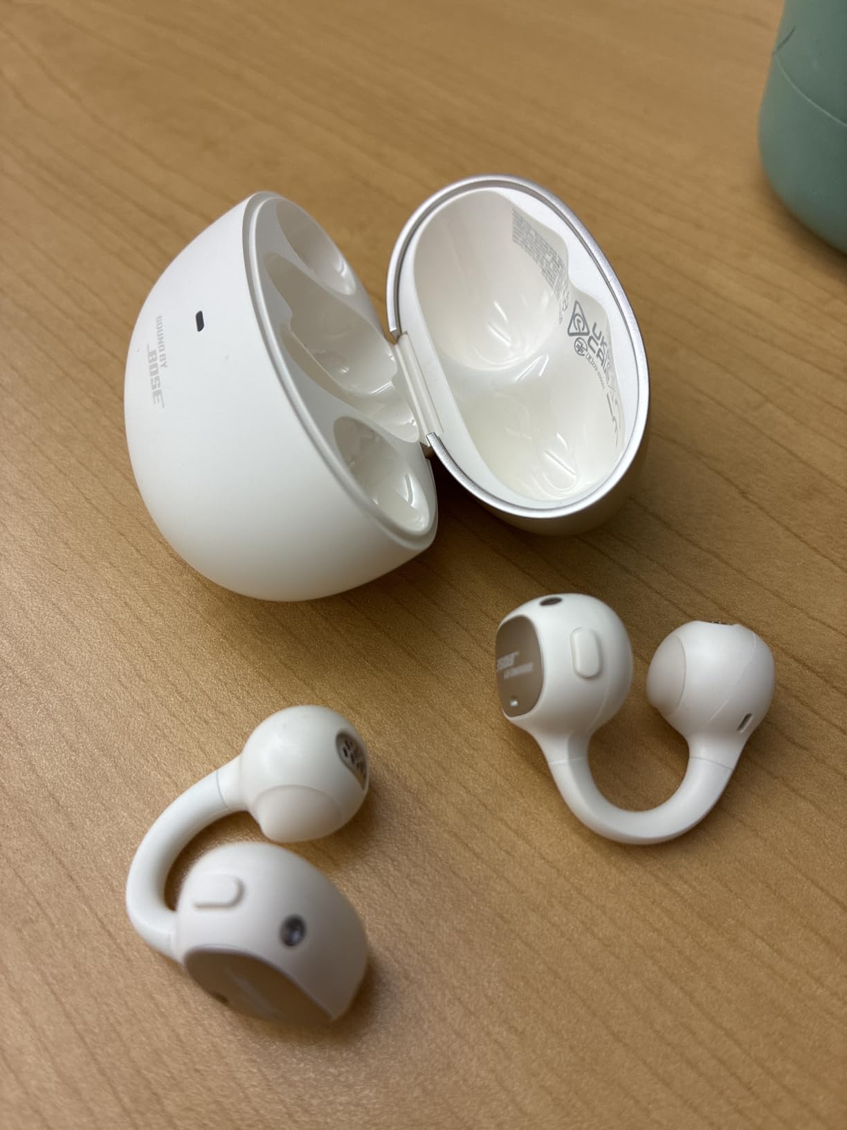 Baseus Inspire XC1 Open Ear Clip-On Earbuds, Sound by Bose, Dolby Audio, Adaptive Tunning Sound, Hybrid 2-Way Driver, Zero-Sense Air Cushion, 4-Mic Adaptive Clear Calls, IP66 Waterproof, 40H Playtime customer photo 1
