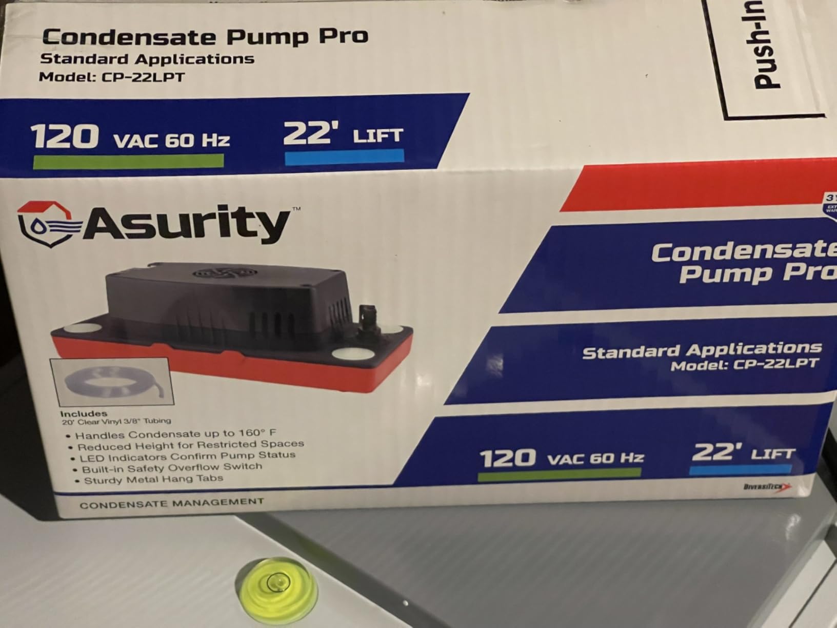 AprilAire E080W Smart Wi-Fi Whole-House Dehumidifier, 80-Pint Energy Star Commercial Dehumidifier for Basement, Crawl Space & Home up to 4,400 Sq.Ft. with Pump, Drain Hose, Hanging Kit, MERV 11 Filter customer photo 2