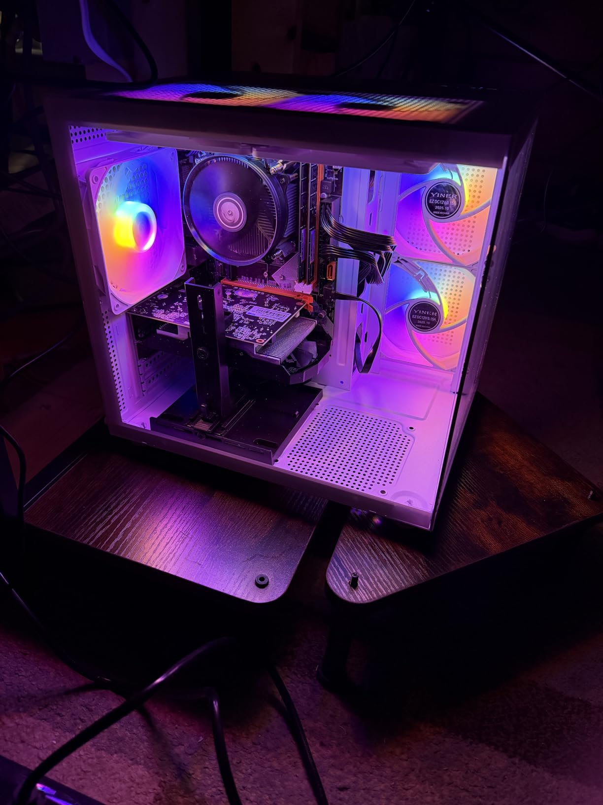 Prebuilt Gaming PC Desktop, Ryzen 5 6-Core 4.2GHz, RX 590 8GB | Gaming Desktop Tower | 16GB RAM | 512GB SSD | Windows 11 Home | Plug and Play for 1080P Gaming & Live Streaming customer photo 1
