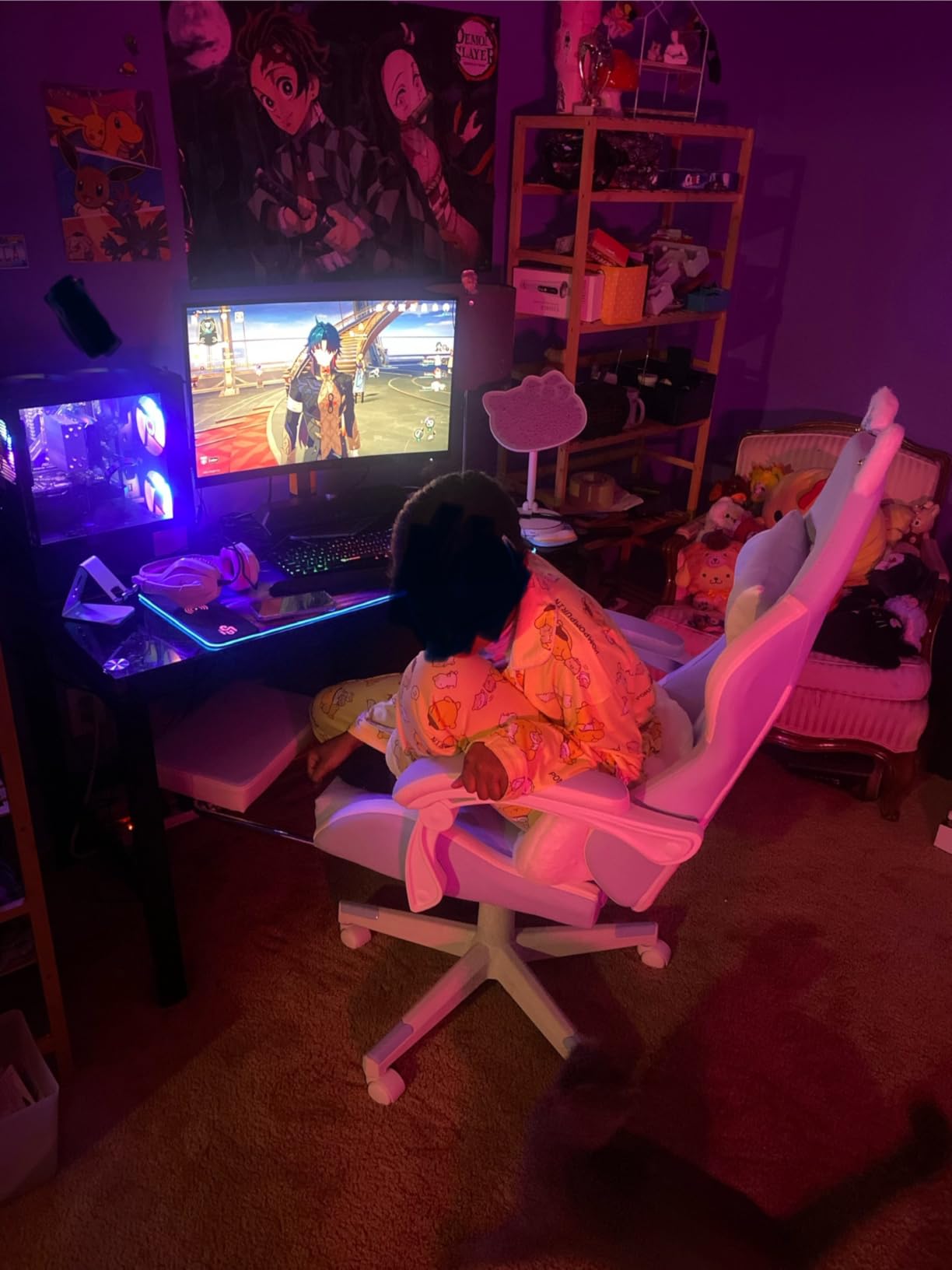 Prebuilt Gaming PC Desktop, Ryzen 5 6-Core 4.2GHz, RX 590 8GB | Gaming Desktop Tower | 16GB RAM | 512GB SSD | Windows 11 Home | Plug and Play for 1080P Gaming & Live Streaming customer photo 2