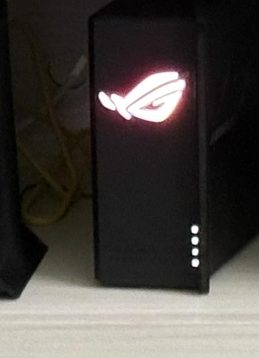 ASUS ROG Strix GS-BE12000 WiFi 7 Tri-Band Router, 12000 Mbps, 20G Wired Capacity, 3,000 sq. ft. Coverage, 2.0GHz Quad-core CPU, Game Acceleration, Triple-Level Security, AiMesh Compatible customer photo 2