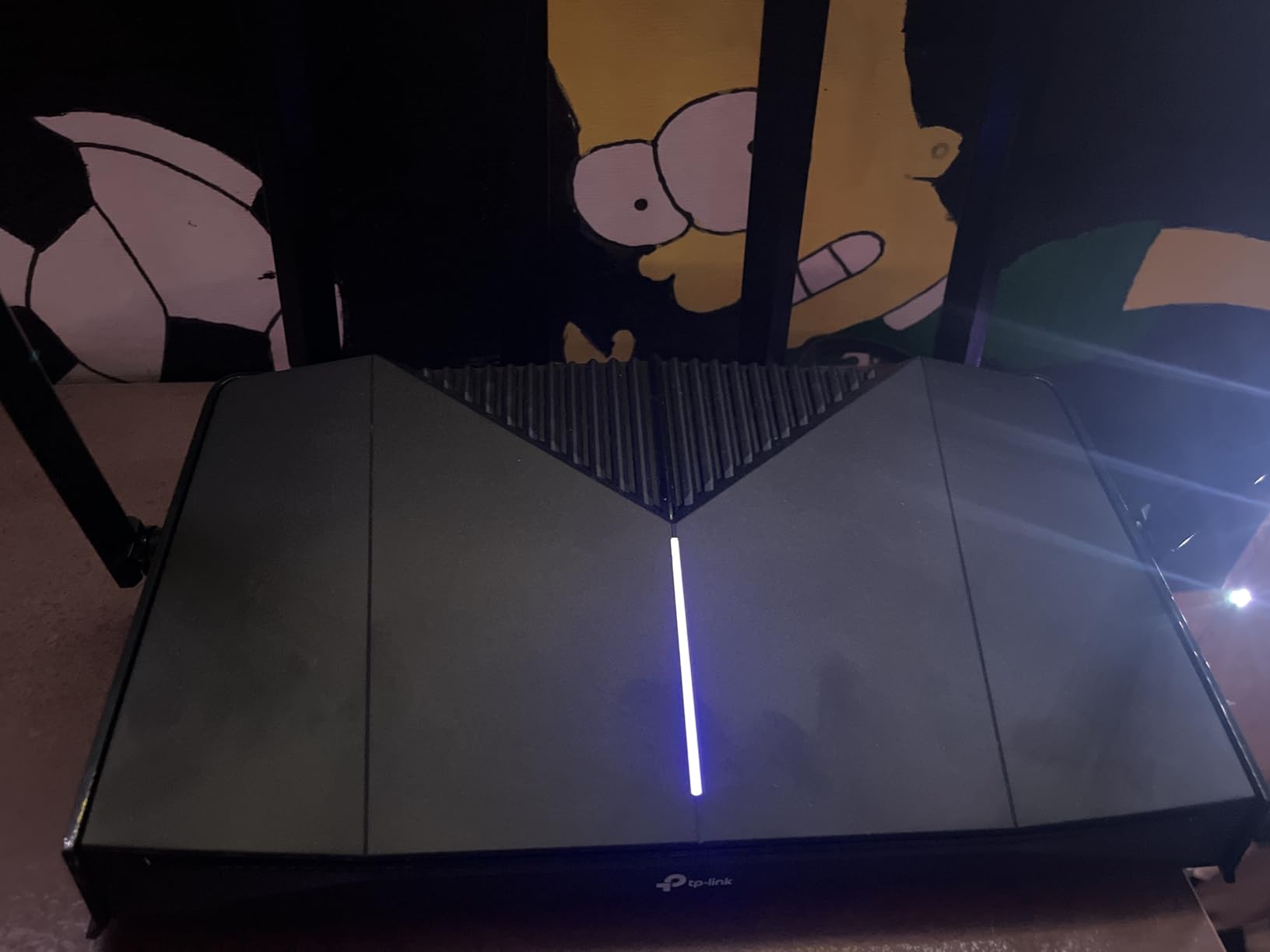 TP-Link Dual-Band BE6500 WiFi 7 Gaming Router Archer GE400 | 6-Stream 6.5 Gbps | 2 x 2.5G + 3 x 1G | Game Acceleration, Dedicated Gaming Port & Panel, RGB Lighting | Easymesh, Homeshield | No 6 GHz customer photo 1