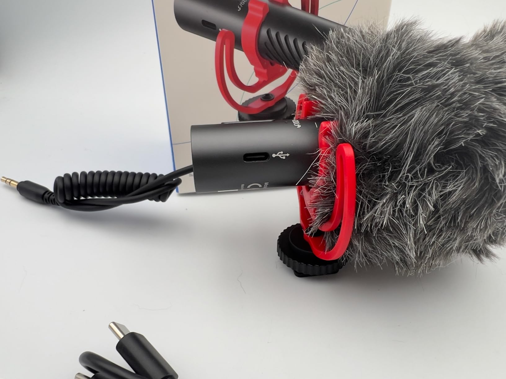 BOYA BY-MM1 AI On-Camera Shotgun Mic with AI Noise Cancellation, APP Control with EQ Presets & Gain, Supercardioid Pickup, 30Hrs Battery, Dual 3.5mm/USB-C, Microphone for Camera, DSLR, iPhone, Android customer photo 2