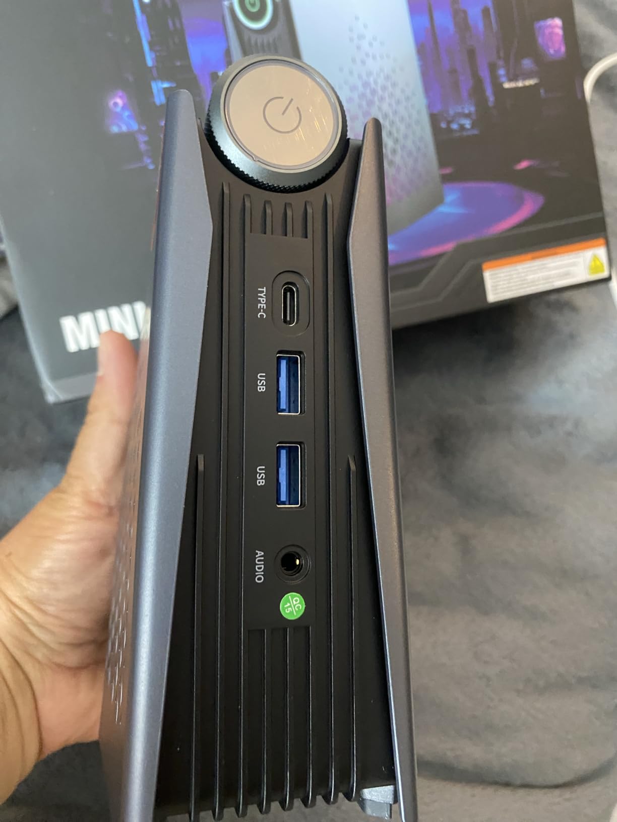 ACEMAGICIAN S3A Mini PC Windows 11 Pro, Ryzen 7 H 255, 16GB LPDDR5 512GB NVME PCIe4.0 SSD customer photo 2
