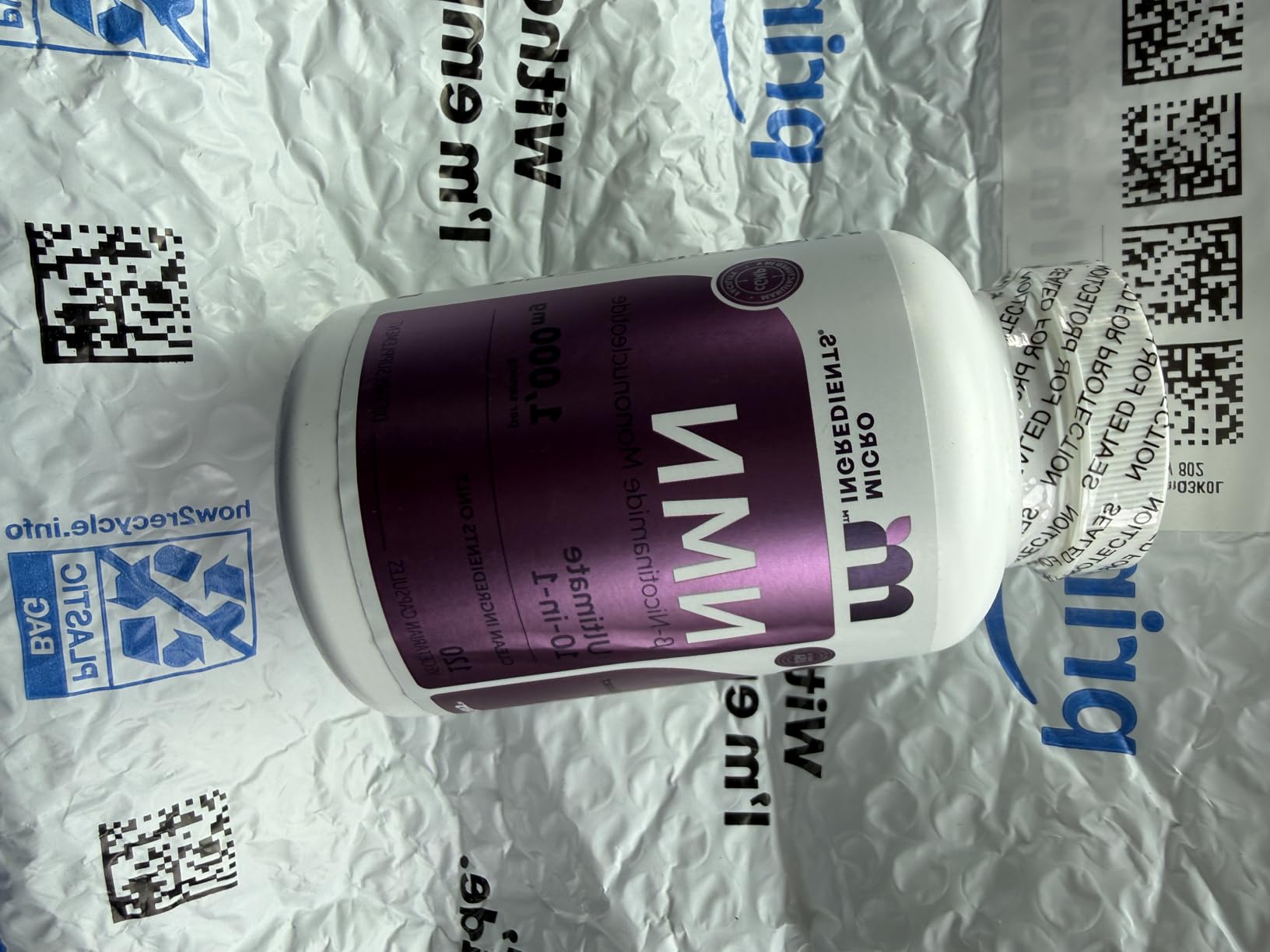 Micro Ingredients NMN Complex 1000mg Per Serving, 120 Veggie Capsules customer photo 2
