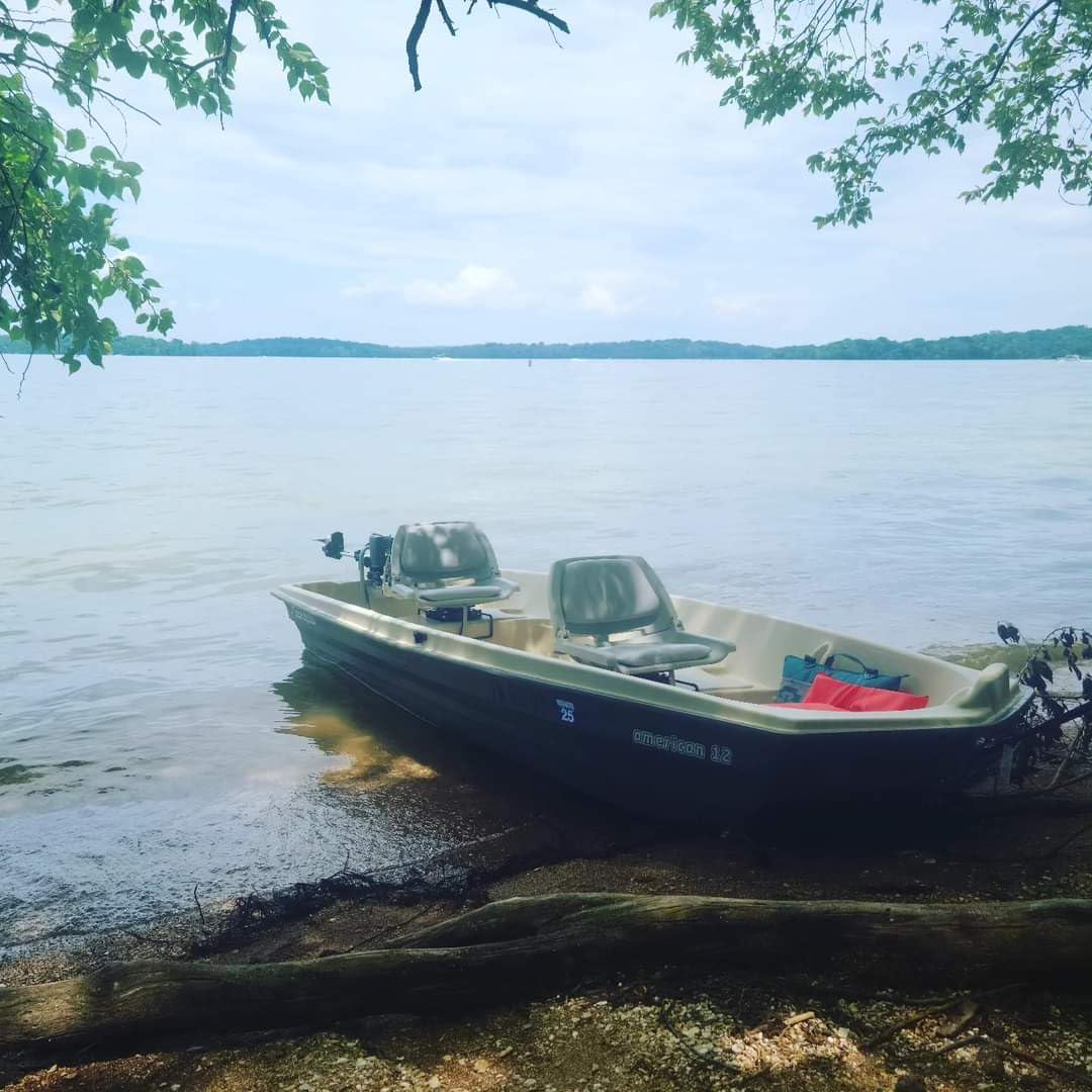 4 Stroke Outboard Motor, 4HP Boat Motor Gas Powered Outboard Engine with Air Cooling System, Fishing Boat Engine for Inflatable Boat, Kayak, Dinghy, Canoe customer photo 2
