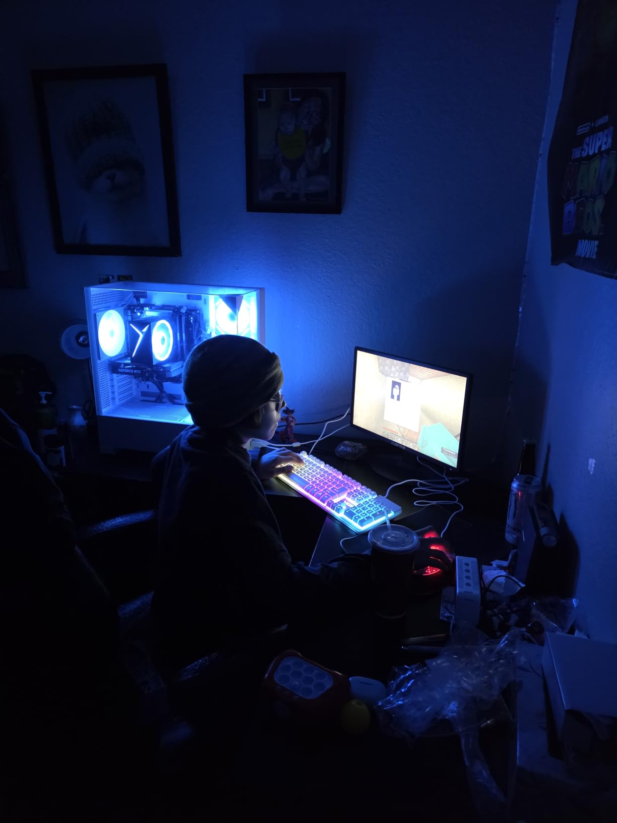 Skytech Gaming Archangel 5 Gaming PC, Intel i5 14400F 2.5GHz, NVIDIA RTX 5060, 1TB NVMe SSD, 16GB DDR5 RAM 6000, 750W Gold PSU, Wi-Fi, Win 11, Desktop customer photo 1